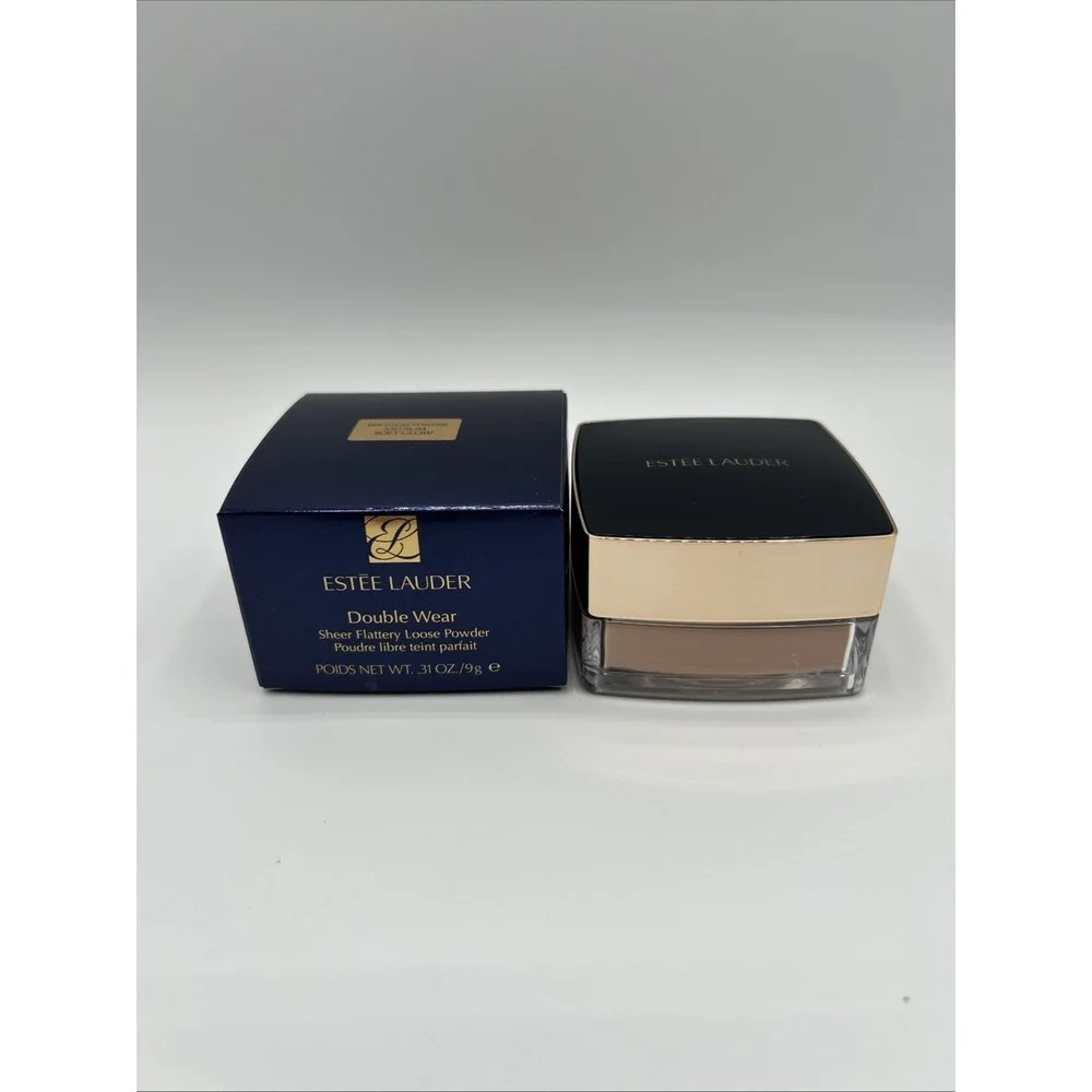 Estee Lauder Double Wear Sheer Flattery Loose Powder Medium Soft Glow.31oz NEW